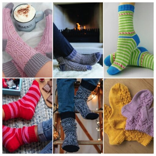 breipatroon van durable sokken