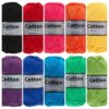 regenboog met frisse groen deel 2 katoengaren set