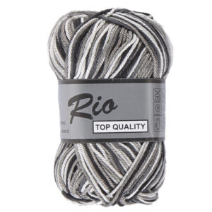 Rio multi, katoengaren, zwart bruin 620