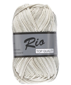 Rio multi, katoengaren, licht grijs 621