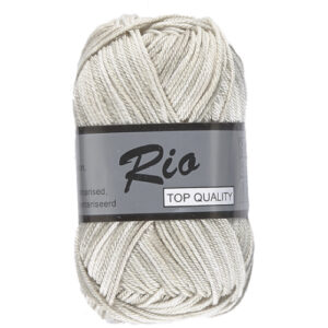Rio multi, katoengaren, licht grijs 621