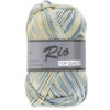 Rio multi, katoengaren, licht blauw groen 625