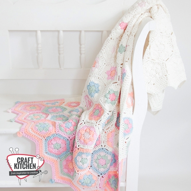 babydeken-vierkant van durable yarn en craft kitchen