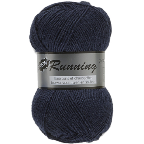 New Running uni donker blauw 890 - sokkenwol
