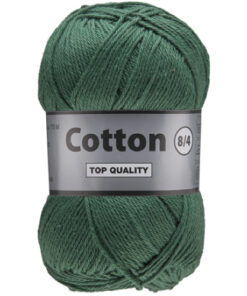 Cotton eight donker groen 072, katoen garen