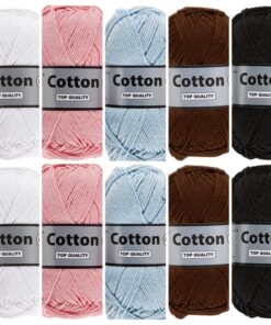 Cotton eight pride kleuren - 10 bollen katoen garen