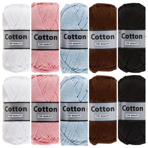 Cotton eight pride kleuren - 10 bollen katoen garen