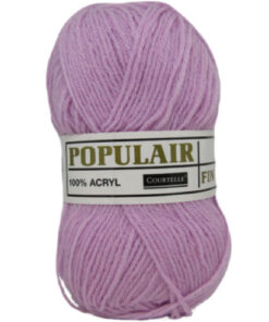 Populair fin 07 courtelle lila acrylgaren