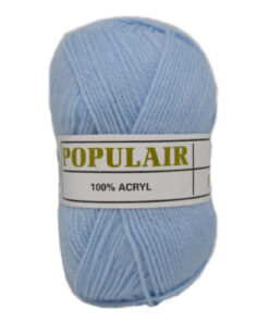 Populair fin 10 porcelaine licht blauw acrylgaren