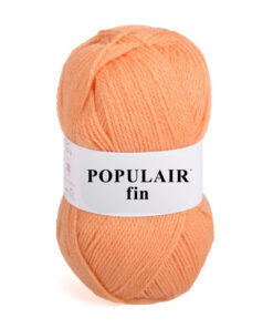 Populair fin 74 mandarine oranje acrylgaren