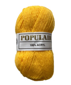 Populair fin 81 geel acrylgaren