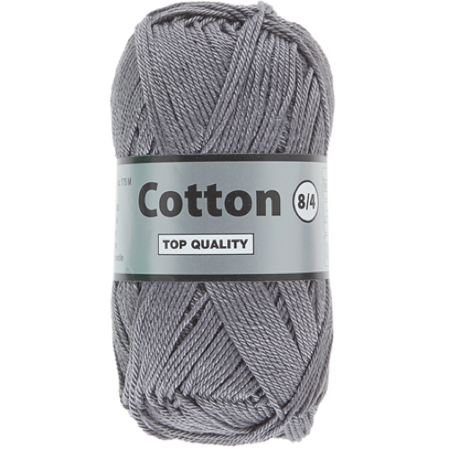 Cotton eight grijs 004, katoen garen