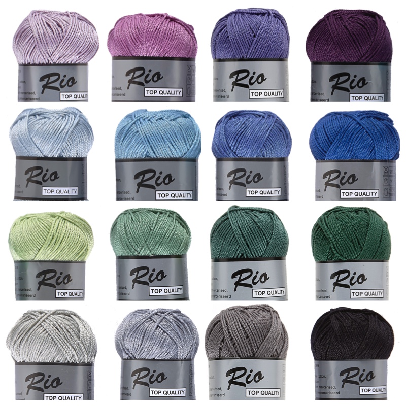 koele kleuren rio katoengaren - wat zijn koele kleuren