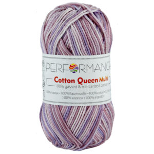 Cotton queen multi lila (9035) - katoen garen
