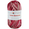 Cotton queen multi roze bruin (9074) - katoen garen