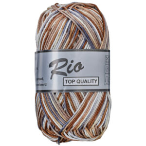 Rio multi, katoengaren, bruin grijs 639