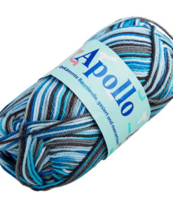 Apollo multi blauw (2665) - katoen garen