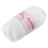 Apollo glitter wit (2701) - katoen garen