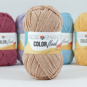 Color fluid beige 3011 - katoen en acrylgaren