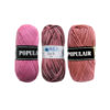 Kleurencombi oud roze ekofil populair acrylgaren