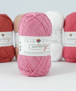 Cotton eight roze 1220, katoen garen