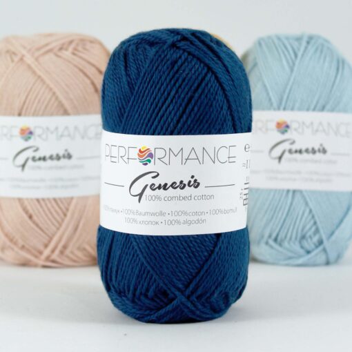 Genesis donker blauw (2131) - katoen garen