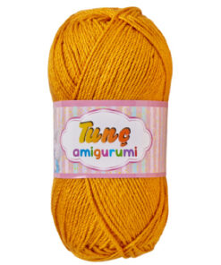 Tunc Amigurumi honing geel (1542) acrylgaren