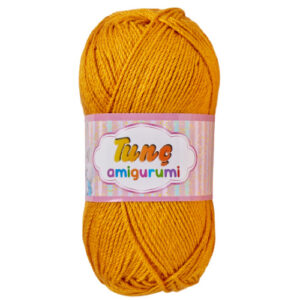 Tunc Amigurumi honing geel (1542) acrylgaren