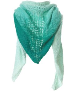 Creative Cotton degrade lucky 8 turquoise - groen ton sur ton verloopgaren