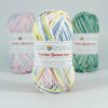 Cotton queen multi wit zachte pastel (9051) - katoen garen