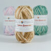 Cotton queen multi beige (9180) - katoen garen