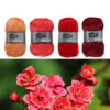 Ton sur ton rood - Rio kleuren - 4 bollen