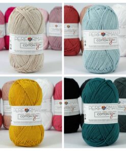 Haakpakket sjaal Vera iliva - Performance Cotton eight garenkleuren