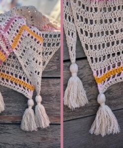 Haakpakket sjaal Meant to be shawl - Durable Cosy extra fine close up