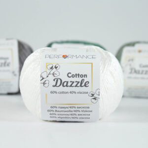 Performance Dazzle wit (02) - katoen en viscose
