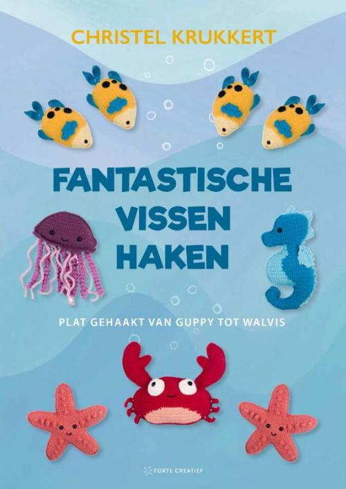 Haakboek Fantastische vissen haken van Christel Krukkert
