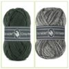 Durable Cosy fine faded charcoal en charcoal
