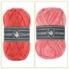 Durable cosy fine faded coral en coral