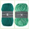 Cosy fine met faded emerald - 2 bollen