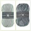 Durable Cosy fine faded silver grey en silver grey