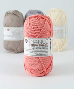 Cotton queen uni zalm (014) - katoen garen