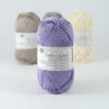 Cotton queen uni lila (072) - katoen garen