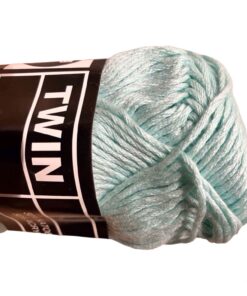 Twin mint blauw (203) - katoen en acrylgaren - Afbeelding 2
