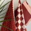 haakpatroon theedoek en handdoek - cosy fine garen van durable
