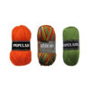 Kleurencombi oranje groen - 3 bollen action new en populair
