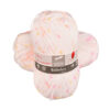 Babylux color wit met oranje roze (405) acrylgaren