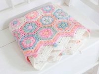 Haakpakket Hexagon deken - Durable Cosy fine