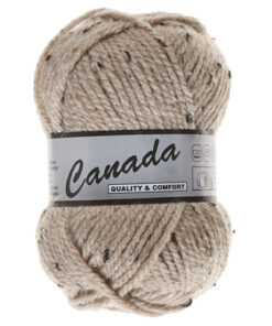 lammy yarns canada beige 410 - wol met acrylgaren.
