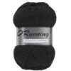 New Running uni zwart 001 - sokkenwol