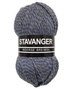 Stavanger 35 blauw bruin